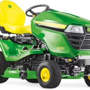 John Deere X370 – Rasentraktor Grundgerät ohne Mähwerk Modell 2025