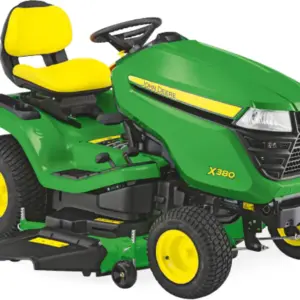 John Deere X380 – Rasentraktor ohne Mähwerk Modell 2025