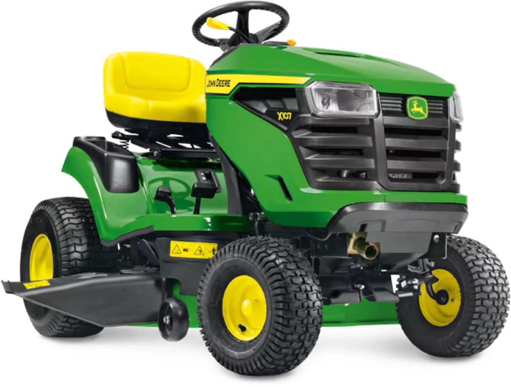 John Deere Rasentraktor X107 – Modell 2025