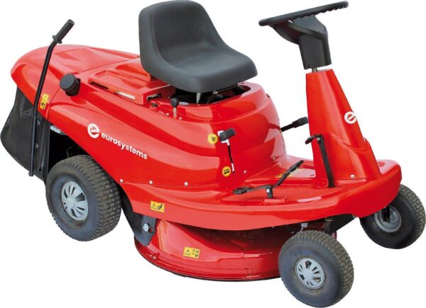 Eurosystems Slalom 67 B&S – Kompakter Aufsitzmäher für kleinere Gärten