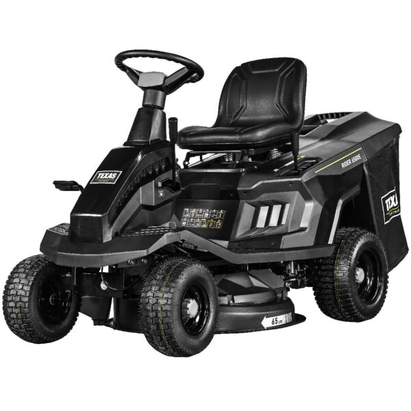 Texas Rider 6500E 3in1 – Aufsitzmäher mit Fangkorb, Seitenauswurf & Mulchfunktion (Modell 2025)