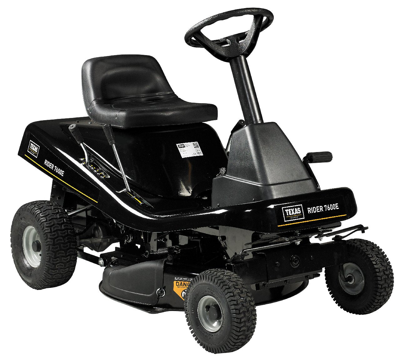 Texas Aufsitzmäher Rider 7600E 2in1 inkl. Mulchkit – Modell 2025