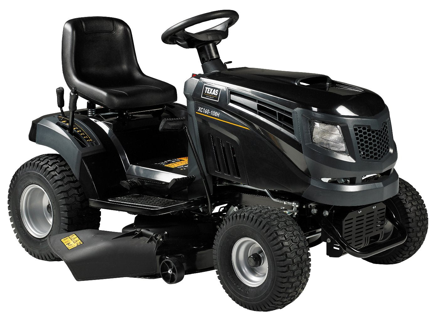 Texas Rasentraktor XC160-108H inkl. Mulchkit – Modell 2025